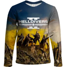Детский 3D лонгслив Helldivers II