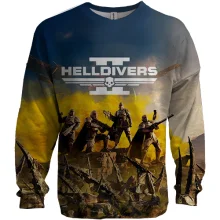 3D свитшот Helldivers II
