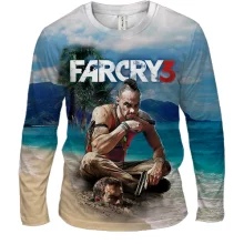 Мужской 3D лонгслив Far Cry 3