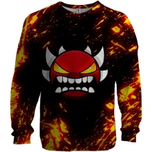 3D свитшот Geometry Dash | Demon