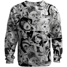 3D свитшот Manga Ahegao