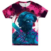 Детская 3D футболка STANDOFF 2 (Pink)