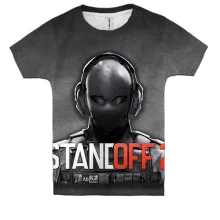 Дитяча 3D футболка STANDOFF 2 (в маске)