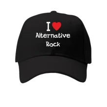 Кепка I love alternative ROCK