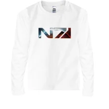 Детский лонгслив Mass Effect N7