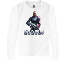 Детский лонгслив Mass Effect Капитан Шепард