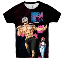 Детская 3D футболка Undead Unluck