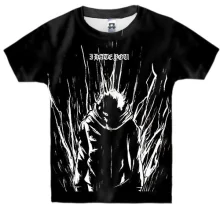 Дитяча 3D футболка Itadori Yuji - Rage (Jujutsu Kaisen)