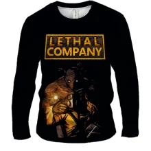 Мужской 3D лонгслив Lethal Company