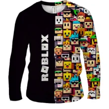 Мужской 3D лонгслив Roblox lego