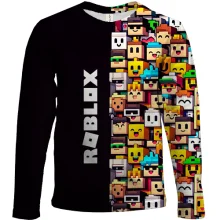 Дитячий 3D лонгслів Roblox lego