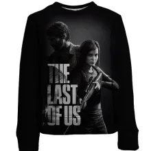 Дитячий 3D світшот The last of us BW