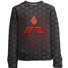 Дитячий 3D світшот Mitsubishi (armor)