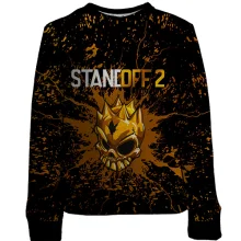 Дитячий 3D світшот STANDOFF 2 Gold Skull