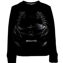 Дитячий 3D світшот Mercedes AMG ART