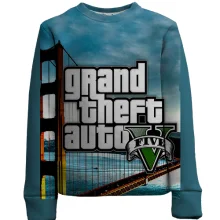 Детский 3D свитшот GTA - V