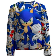 Детский 3D свитшот SONIC Арт