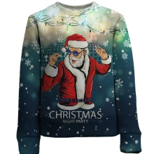 Дитячий 3D світшот Christmas Night Party