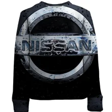 Дитячий 3D світшот з логотипом Nissan