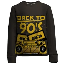 Детский 3D свитшот Back to 90