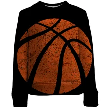 Дитячий 3D світшот Basketball ball
