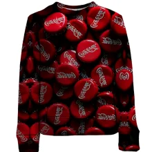 Детский 3D свитшот крышки Coca Cola
