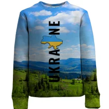 Детский 3D свитшот Ukraine (Карпаты)