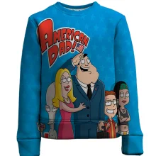 Дитячий 3D світшот American Dad