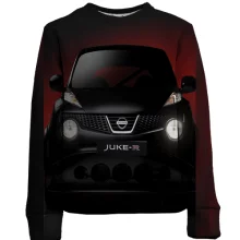 Дитячий 3D світшот Nissan Juke R