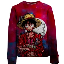 Дитячий 3D світшот Луффі - One Piece, Великий Куш