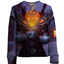 Детский 3D свитшот Halloween warrior