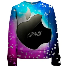 Детский 3D свитшот Black Apple