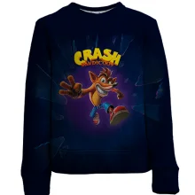 Детский 3D свитшот Crash Bandicoot (2)