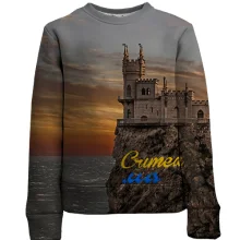Детский 3D свитшот Crimea UA