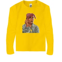 Дитячий лонгслів з 2PAC (ілюстрація)