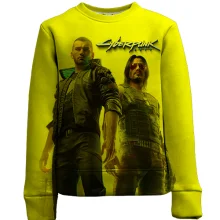 Дитячий 3D світшот Cyberpunk 2077