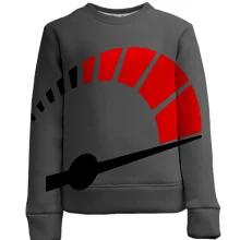 Детский 3D свитшот Speedometer