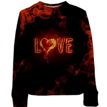 Детский 3D свитшот "Love"