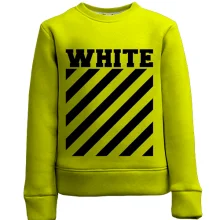 Детский 3D свитшот Off white