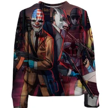 Дитячий 3D світшот Payday 2