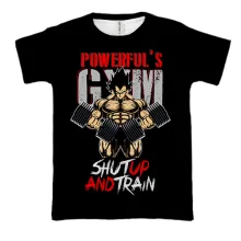 3D футболка Powerful's Gym, DragonBall