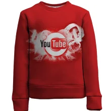 Детский 3D свитшот You Tube