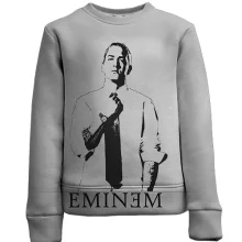 Дитячий 3D світшот Eminem з портретом репера