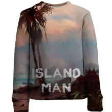 Дитячий 3D світшот Island Man