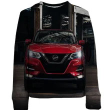 Дитячий 3D світшот з червоним кросовером Nissan