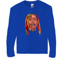 Дитячий лонгслів з усміхненим 6IX 9NINE