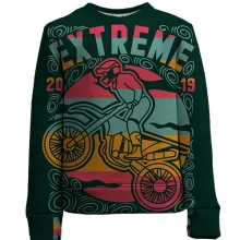 Дитячий 3D світшот Extreme motocross