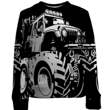 Детский 3D свитшот Monster Truck
