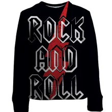 Дитячий 3D світшот Rock and Roll стрела