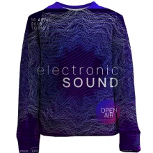 Дитячий 3D світшот Electronic sound